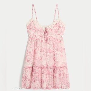 Babydoll Mini Dress Hollister